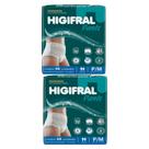 Kit C2 Roupa Íntima Unissex P/M Adulto Pants - Higifral