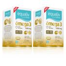 Kit C2 Suplemento Alimentar Ômega 3 C120 caps Equaliv