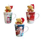 Kit c3 Canecas 3 Enfeite Árvore de Natal Lembrança Natalino Kit c3 Canecas 3 Enfeite Árvore de Natal Lembrança Natalino