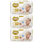 Kit C3 Fralda Love & Care Jumbo P C/28 - Mili Kit C3 Fralda Love & Care Jumbo P C/28 - Mili