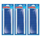 Kit C3 Hastes Flexíveis Pontas Algodão Cotton Line