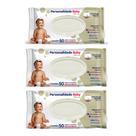 Kit C3 Lenço Umedecido Total Care C50 - Personalidade Baby