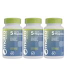 Kit C3 Suplemento Alimentar Magnésio 5 Com 60 caps Maltta