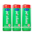 Kit C3 Talco Desodorante Pés Canforado 100g Tenys PéBaruel