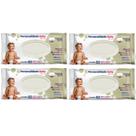 Kit C4 Lenço Umedecido Total Care C50 - Personalidade Baby