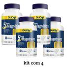 Kit C4 Suplemento Alimentar Magnésio 5 tipos C 60Caps Duom