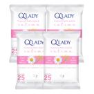 Kit C4 Toalhas Íntimas Higiene Delicada e Suave - Q Lady