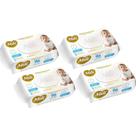 Kit C4 Toalhas Umedecidas Love e Care Premium C96 Mili