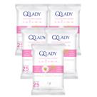 Kit C5 Toalhas Íntimas Sem Perfume Suave e Delicada - Q Lady