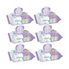Kit C6 Lenço Cuidado Camomila Erva Doce C100 Meu Bebê Soft