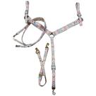 KIT Cabeçada Com Testeira + Peitoral Estampado Boots Horse