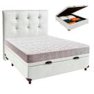 Kit Cabeceira + Cama Box Bau + Colchão Casal D23 D23 Inducol