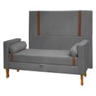 Kit Cabeceira e Calçadeira Baú para Cama Box Casal Queen Size 160cm Bouclê - SOFA STORE
