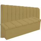 Kit Cabeceira Kiara+ Calçadeira Kiara Solteiro 90 CM Suede Camurça - D A Decor