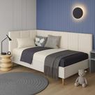 Kit Cabeceira Solteiro Em L 90cmx1,90cm na lateral 50cm Altura