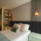 Kit Cabeceiras Adesivas de Cama Box Grande Casal Queen King Cerquinha Estofada Modulada Macia Várias Cores 60x20