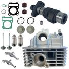 Kit Cabeçote Completo Suzuki Yes 125 Intruder 125 Com Válvulas e Peças