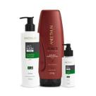 Kit Cabelos Enfraquecidos e com Queda -3 produtos Aneethun