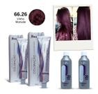 Kit Cabelos Marsala (2 Colorações 66.26 + 2 Ox) Mairibel