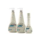 Kit Cabelos Naturais 1,5l Raiz Latina Ph Equilibrado Neutro Shampoo Condicionador Finalizador