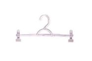 Kit Cabide Acrílico Saia Calça Com Presilha 33cm
