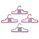 Kit Cabide Infantil Com 20 Peças Reforçado Rosa