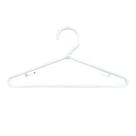 Kit Cabide Plástico Infantil Branco 14 x 30 cm