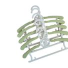 Kit Cabides Infantil Cabide Ajustável Antiderrapante