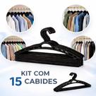 Kit Cabides Ultra Resistentes Adulto Antideslizante Organizador Closet Armário