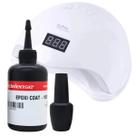 Kit Cabine de Luz Led/uv 48w Epoxi Coat de Cura UV