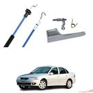 Kit Cabo Acionamento com Maçaneta Interna Diant. Esquerda Compatível GM Vectra Hatch GT GIII 07 à 11 Vectra Sedan GIII 05 à 11