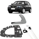 Kit Cabo Acionamento Suporte E Maçaneta Metal Cromada Dianteira Direita Gol G3 Kit Cabo Acionamento Suporte E Maçaneta Metal Cromada Dianteira Direita Gol G3