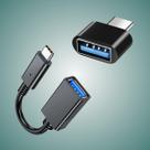 Kit Cabo Adaptador USB Tipo C 3.0 2.0 Otg Para Pendrive Celular Tablet - Escolha Seu Kit