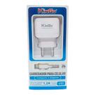 Kit Cabo Carregador 1.2A Kingo - USB X Lightning U101 Kit Cabo Carregador 1.2A Kingo - USB X Lightning U101