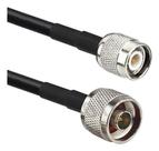 Kit Cabo de Descida 10m Antena Externa Roteador Repetidor N Macho x TNC Macho