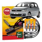 Kit cabo + velas ngk fox 1.0 8v 2004 ate 2015 Kit cabo + velas ngk fox 1.0 8v 2004 ate 2015
