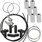 Kit Cabos Conduites Terminal Freio E Marcha Completo Bike Capa Kit De Freio Bicicleta Aro 26 Aro 29 Cabo Traseiro Dianteiro Aço Kit Cabos Conduites Terminal Freio E Marcha Completo Bike Capa Kit De Freio Bicicleta Aro 26 Aro 29 Cabo Traseiro Dianteiro Aço