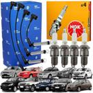 Kit Cabos E Vela Ignição Gm Corsa Celta Agile Cobalt