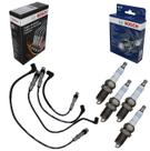 Kit Cabos E Velas Bosch Fox Gol/Voyage/Saveiro 1.0 1.6 8v Flex SP30/F0099C125