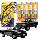 Kit Cabos E Velas S10 Blazer 1995 1996 2.2 8v Efi 1 Bico