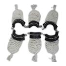 Kit Caçapa + Guarnição + Alça Metal Costurada Sinuca Bilhar