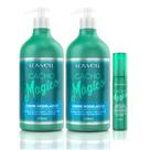 Kit Cacho Mágico Creme Modelador 2 Unidades 500 ml + Magic Oil Umectante 60 ml Lowell