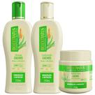 Kit Cachos 1 Shampoo 1 Condicionador 1 Banho 250ml Bio Extratus