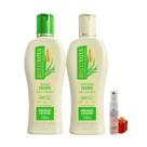Kit Cachos 1 Shampoo 1 Condicionador 250ml Bio Extratus + Presente Lourre 15ml