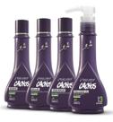 Kit Cachos 250ml Profissional Raiz Latina Shampoo Condicionador Máscara Finalizador Gel Definição Kit Cachos 250ml Profissional Raiz Latina Shampoo Condicionador Máscara Finalizador Gel Definição