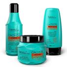 Kit Cachos com Shampoo, Máscara 250g e Creme de Pentear Forever Liss Kit Cachos com Shampoo, Máscara 250g e Creme de Pentear Forever Liss