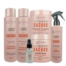 Kit Cachos Completo 6 Itens Voga + Sérum Reparador De Pontas 40ml