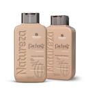 Kit Cachos De Cacau Natureza 3x500g Nutrição e Definição Capilar (Shampoo, Condionador, Máscara)