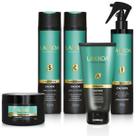 Kit Cachos Lakkoa Cabelos Cacheados Sh Cond Masc Ativ Reativ