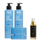 Kit Cachos Naturais Definição 2 Shampoo, 1 Máscara e 1 Óleo de Argan Raaf Cosmetics Kit Cachos Naturais Definição 2 Shampoo, 1 Máscara e 1 Óleo de Argan Raaf Cosmetics